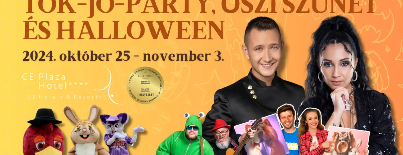 CE Plaza Hotel Sifok - Tk-j-party - szi sznet s halloween 10 % kedvezmnnyel (min. 2 j)