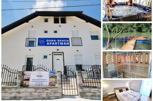 Duna-Beach Apartman - Duna parti pihens a Szigetkzben (min. 2 j)